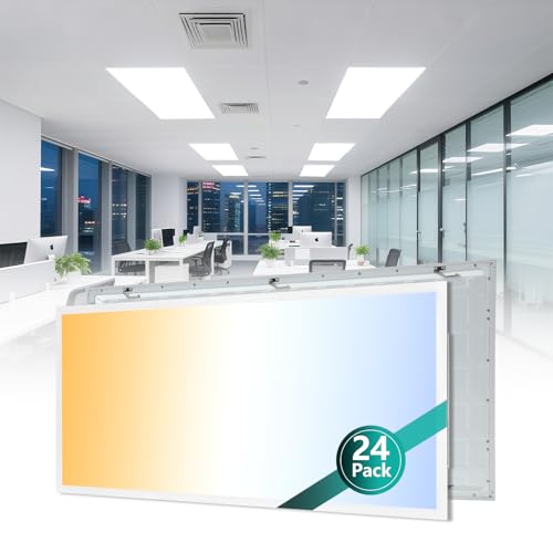 Image of 2x4 LED Flat Panel Light 24 Pack 60W 6600LM 100-277V ETL