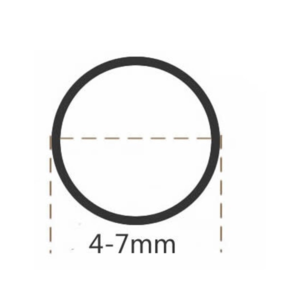 Tubo redondo hueco de precisión de 50 cm, tubo de acero al carbono de pulido exteri0r de 4/5/6/7/8 mm, tubo de acero de pequeño calibre 1 pieza(4mm x 2mm)