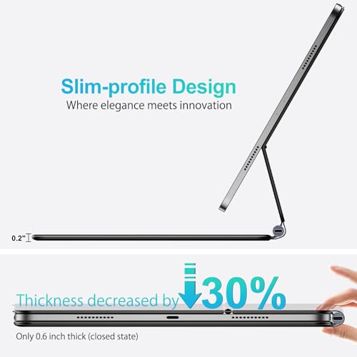 Jibrealg キーボードケース iPad Pro 13インチ (M4) 2024 用 の商品画像 4