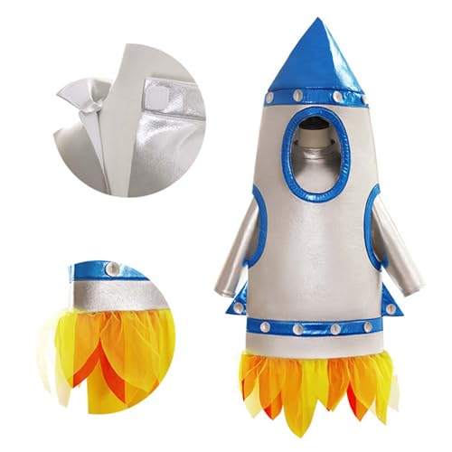 Disfraz Cohete Traje Espacial Cosplay Halloween XL miniatura 2