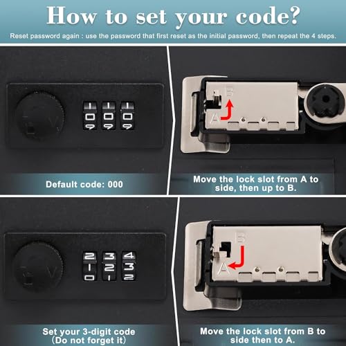 Decaller Secure Key Box With Combination Lock thumb #7