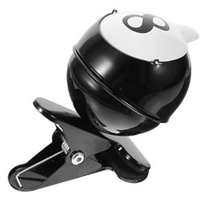 Garvalon Billardkugel Tischkanten-Aschenbecher mit Klemme