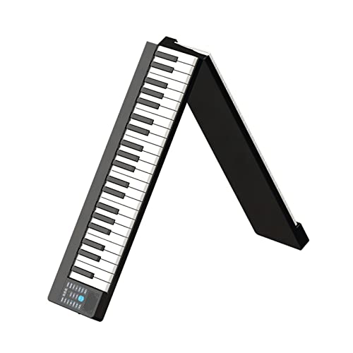 Clavier de piano pliable portable 88 touches pleine taille pondérée Home Piano numérique Support MIDI/Buletooth Piano électrique avec adaptateur secteur, pédale de sustain for adultes débutants - Les Beatles, Paul McCartney, John Lennon, RIngo Starr, George Harrison Clavier de piano pliable portable 88 touches pleine taille pondérée Home Piano numérique Support MIDI/Buletooth Piano électrique avec adaptateur secteur, pédale de sustain for adultes débutants