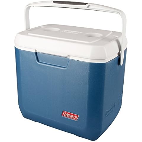 Coleman Xtreme 28QT Cooler Box - Blue/White, Small Cover