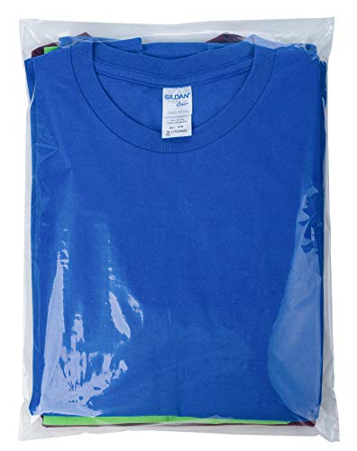 Paknseal Clear 12X16 Self Seal Poly Bags, Suffocation Warning (100 Count) #TOP2