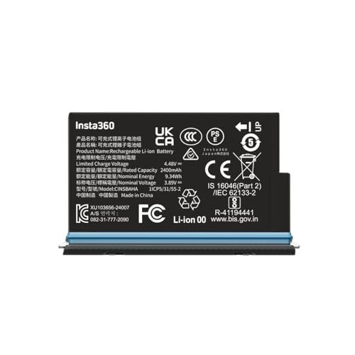 Insta360 Batterie X5 idéale pour filmer vos voyages et sports extrêmes