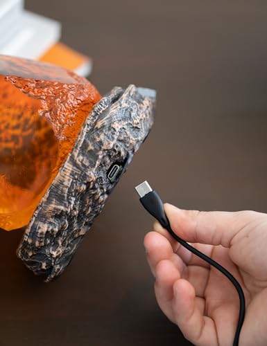 Grupo Erik Official Jurassic Park Lamp | Jurassic Park Movies | Mosquito in Amber Table Lamp | Jurassic Park Merchandise | Jurassic Park Decorations | LED Lamp | Jurassic Park Gifts