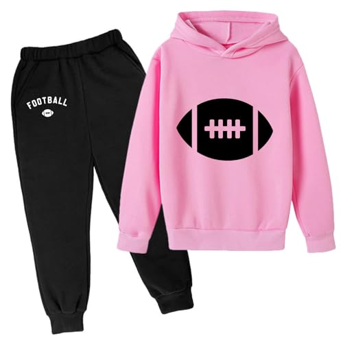 Sweat à capuche garçon et pantalon confortable pour le sport et l'école