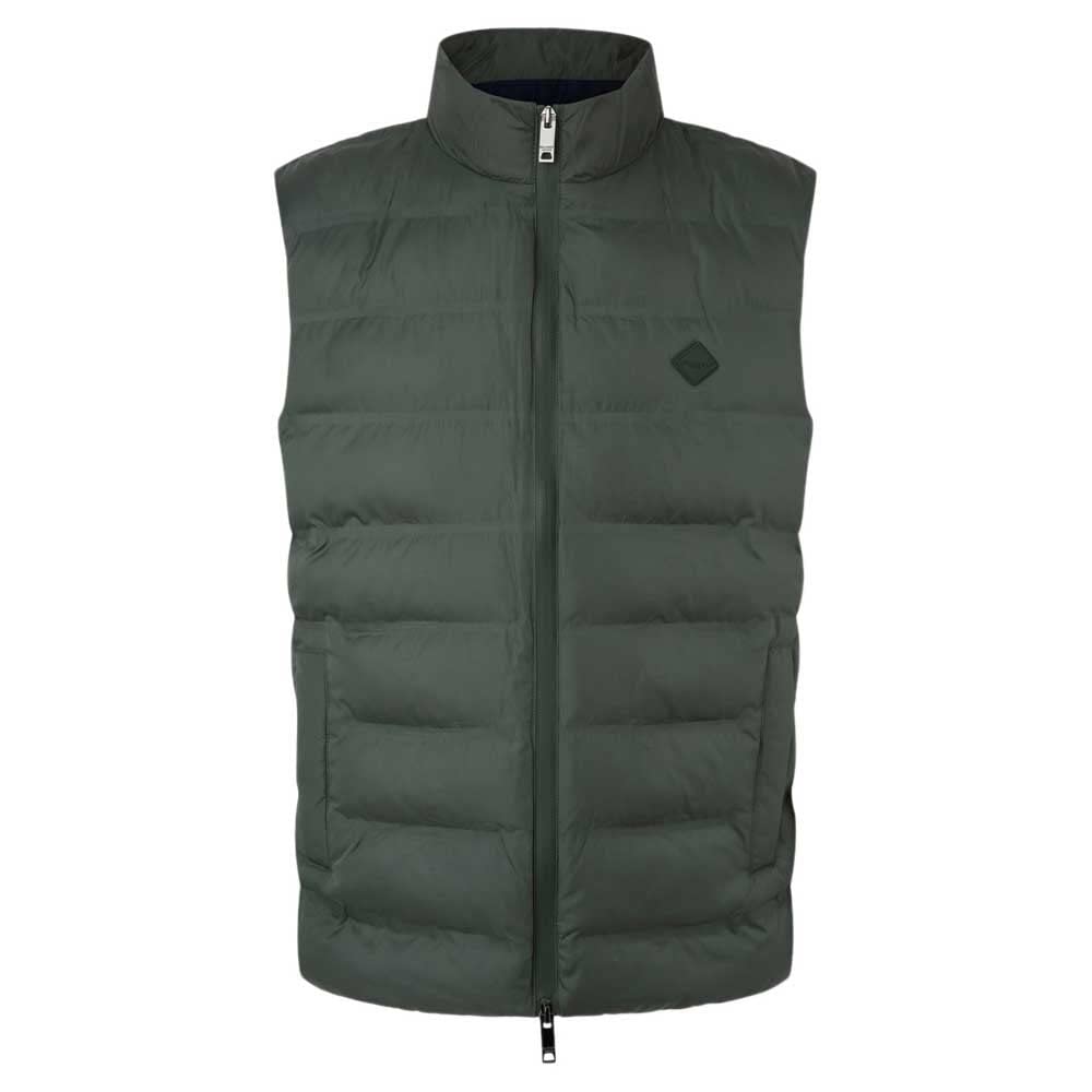 Hackett London Men's Green (Dark Green) Lw Gilet, L Uk