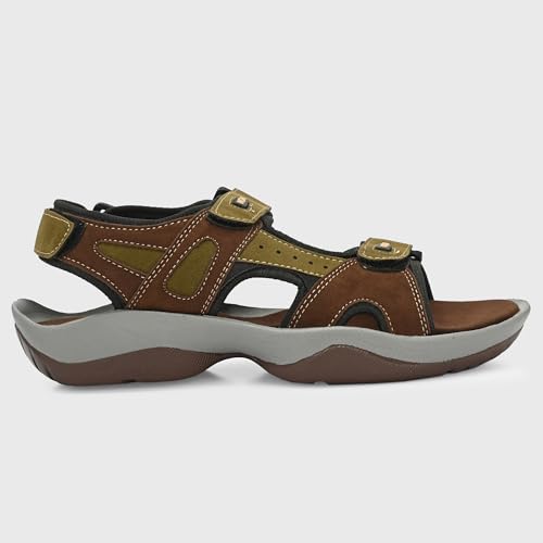 Image of Centrino Sandals for Men | Stylish Men's Casual Sandal for Office & Travel | Comfortable Sandals with Grip Insole & Quality (8143)