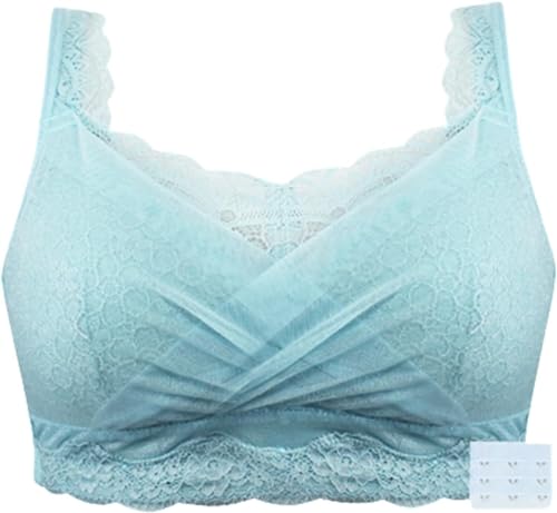 BIMEI Damen BH Übergröße - Mastektomie BH Mit Taschen Aus Baumwolle