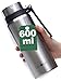 Borraccia Termica in Acciaio Inox - 630 ml - A Prova di Perdite - Bottiglia Thermos a Doppia Parete - per Bambini, Viaggio