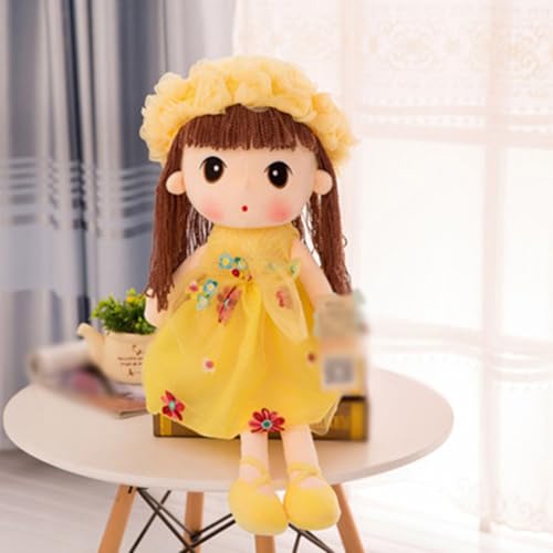 ぬいぐるみ 人形 抱き枕 縫い包み 大きい 抱きまくら ままごと ごっこ遊び もこもこ 添い寝枕 店飾り 抱きまくら リアル 面白いギフト お祝い クリスマス プレゼント 母の日 イエロー 60cm 子供の日
