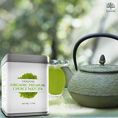 Té matcha orgánico premium en polvo 50 g miniatura 2