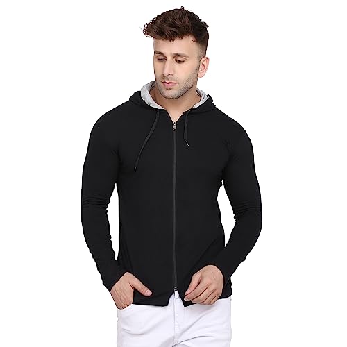 Image of Geum Men's Hooded Neck Full Sleeves T-Shirt