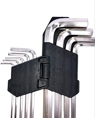 Set di chiavi esagonali lunghe metriche, 9 pezzi