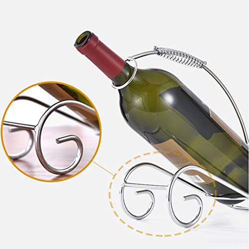 Soporte para Botellas de Vino de Metal 42x14x39 cm miniatura 4