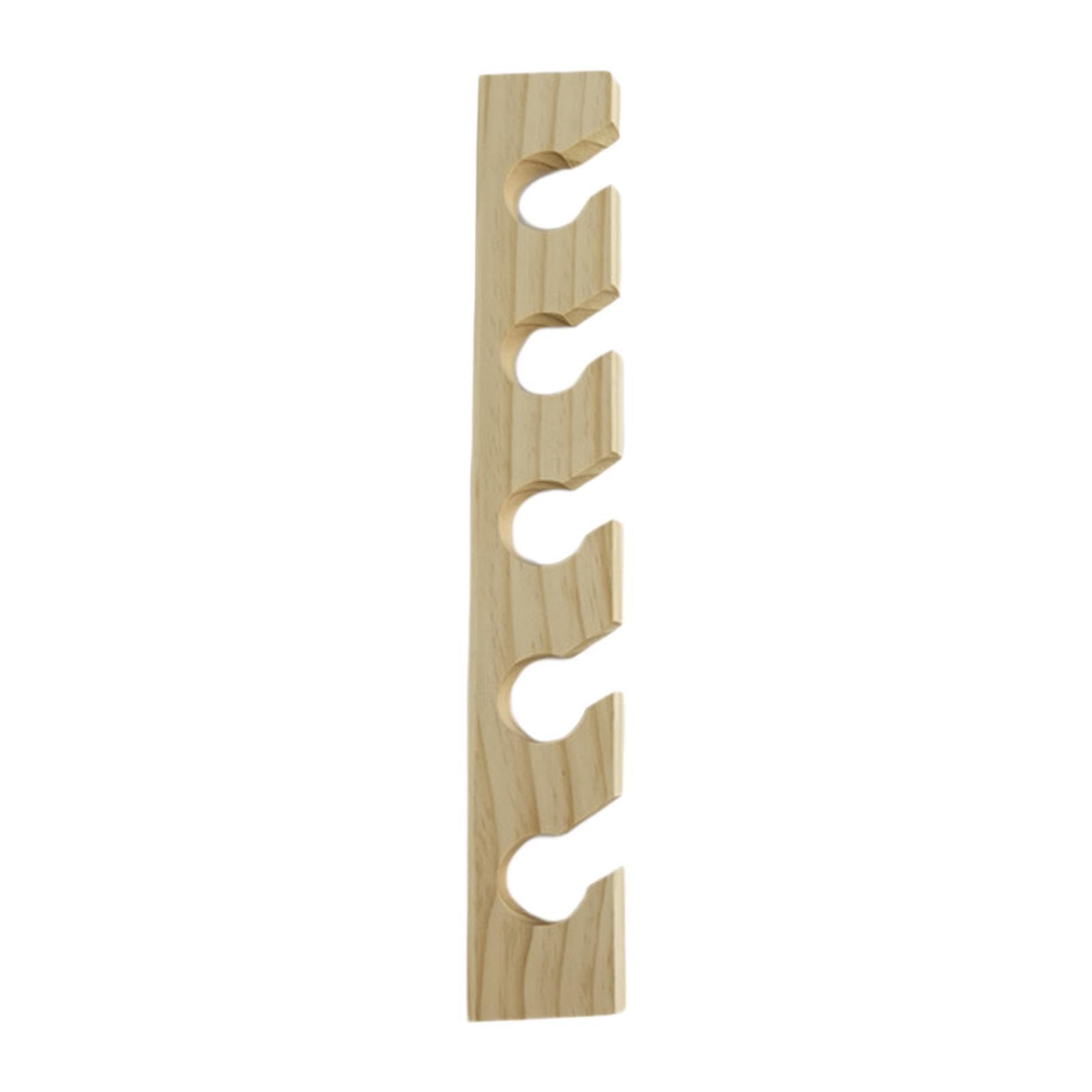 Alcxazs Beige Versatile Baseball Cap Display Rack Wooden Hat Holder Designed For All Hat Styles Any Access Space Flat Caps Rack For Wall Baseball Cap Organizer, 42X6.5cm