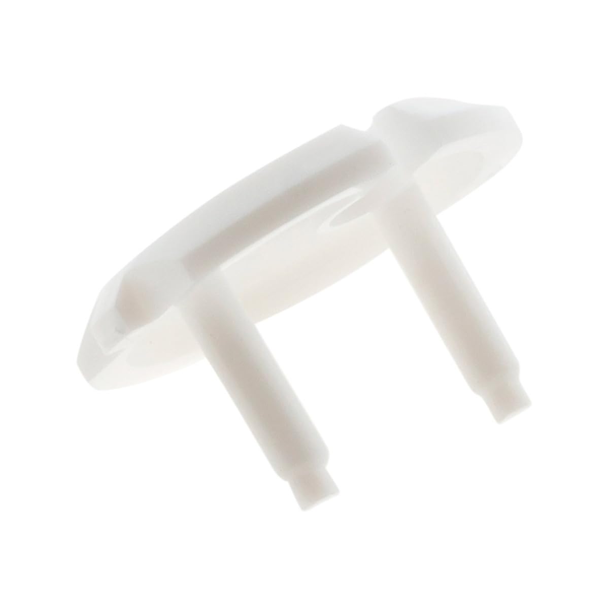 Zenitech Lot de 3 Caches Prises 2P+T Blanc avec Clef