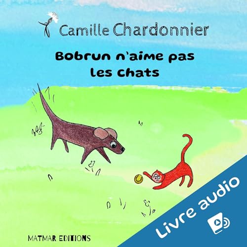 Bobrun n'aime pas les chats Audiolivro Por Camille Chardonnier capa