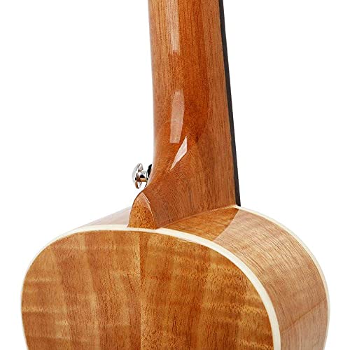 WGOEODI Ukulélé en Bois d’acajou plaqué de 23 Pouces, avec Gig Bag Capo Strings, Petite Guitare hawaïenne, 2,23 Pouces - Les Beatles, Paul McCartney, John Lennon, RIngo Starr, George Harrison WGOEODI Ukulélé en Bois d'acajou plaqué de 23 Pouces, avec Gig Bag Capo Strings, Petite Guitare hawaïenne, 2,23 Pouces – Image 6
