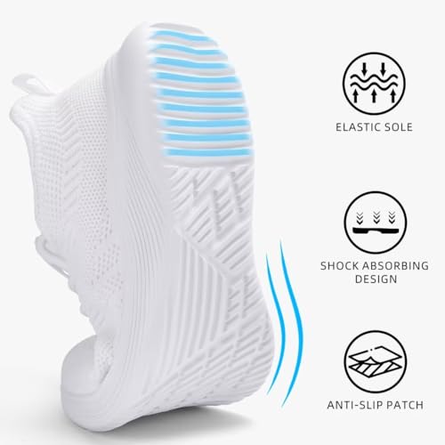 Lamincoa Walking Slip On Womens Tennis Running Shoes Lightweight Memory Foam Gym Sneakers Jogging and Casual Sports Shoes4