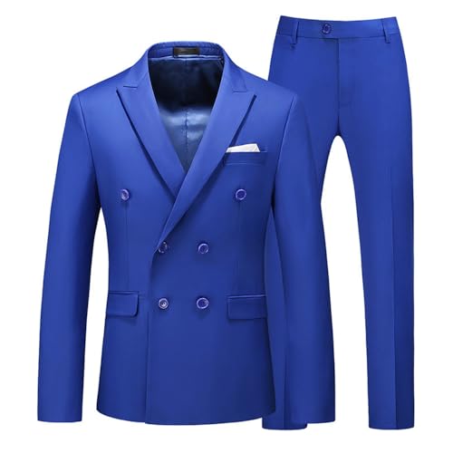 Costume homme 2 pièces d'élégance moderne en textile premium avec gilet veste