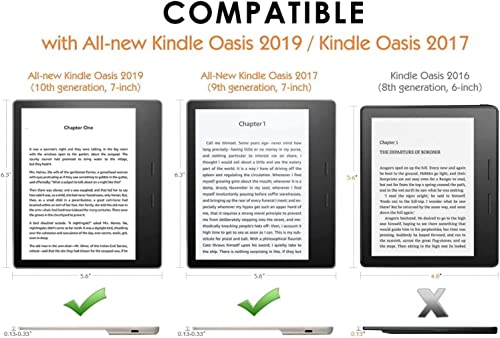 Capa Origami para Kindle Oasis, serve apenas para Kindle Oasis de 7 polegadas (10ª geração, versão 2