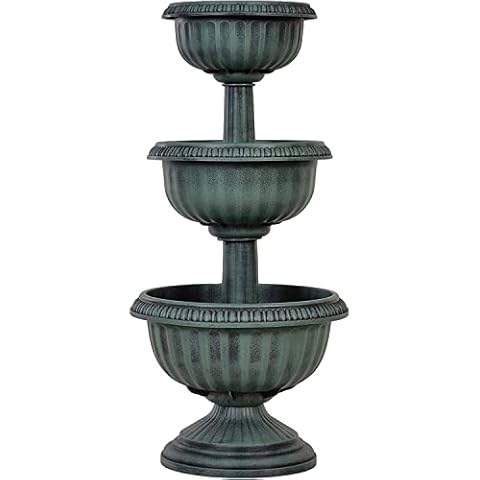 Faboer 3-Tier Garden Planter for Flowers Cover