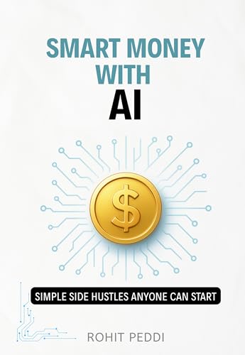 Smart Money with AI: Simple Side Hustles Anyone Can Start.: Step-by-Step AI Side Hustles to Earn Extra Income in 2025 and Beyond