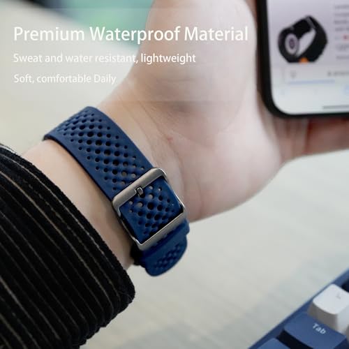 Correa Silicona 22mm Compatible YMZ Smartwatch miniatura 3
