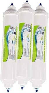 Aqualogis Water Filter Replacement for Samsung DA29-10105J DA29-10105J HAFEX/EXP, WSF-100, DA99 02131B, EF9603, HAIER LG Refrigerator Inline Water Filter (3pack)