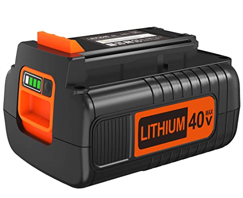 40V MAX Replacement for Black and Decker 40V Lithium Battery LBX2040 LST136 LBXR2036 LBXR36 LHT2436 LCS1240 LBX1540 LBX36 LSWV36 LST540 LST136W Black+Decker Lithium Ion