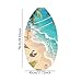 Aymzbd Skimboard, Portable Sand Board with High Gloss Coating, Skim Board, for Shallow Water, 30 Inch