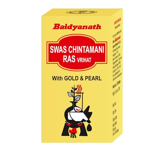 Baidyanath Swaschintamani Ras - 25 Tabs (B09JRKK44P) Amazon Price History, Amazon Price Tracker