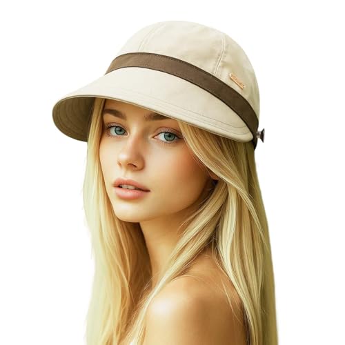 TAGVO Chapeau Femme à Large Bord, Séchage Rapide, Imperméable, Pliable & Léger, Idéal pour l'été et Les Voyages