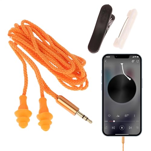 Ohrhörer für Bauarbeiter, Gehörschutz-Kopfhörer – schalldichte Ohrhörer für die Arbeit, Baustellen-Kopfhörer, Gehörschutz-Kopfhörer, schalldichte Ohrhörer für die Arbeit, multifunktionale Ohrstöpsel