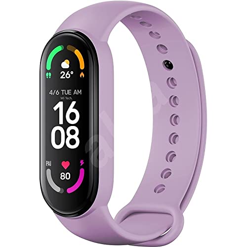 AINSLEY M6 Smart Band Wireless Sweatproof Fitness Band| Activity Tracker| Blood Pressure| Heart Rate Sensor| Sleep Monitor| Step Tracking All Android Device & iOS Device (Purple) (B09PNHBFWS) Amazon Price History, Amazon Price Tracker