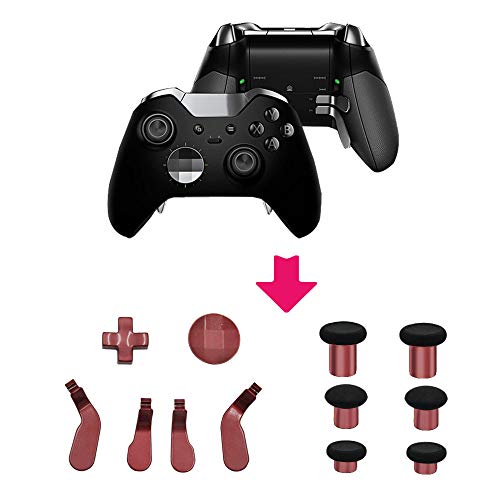 image for HuiSmart Gaming Replacement 12 Pieces in 1 - Metal Mod 6 Swap Thumbsti
