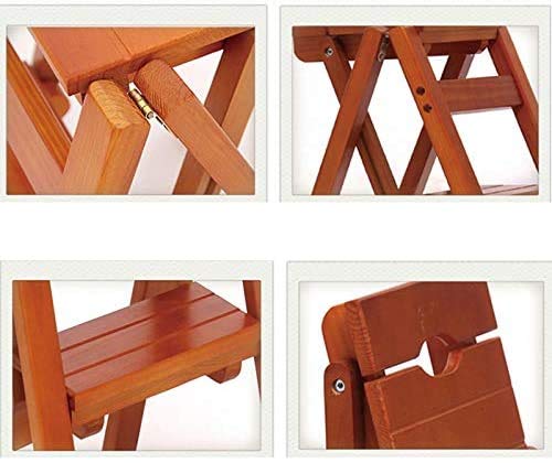 Escabeau portable pliable à 2 marches pour salon et bureau - 4
