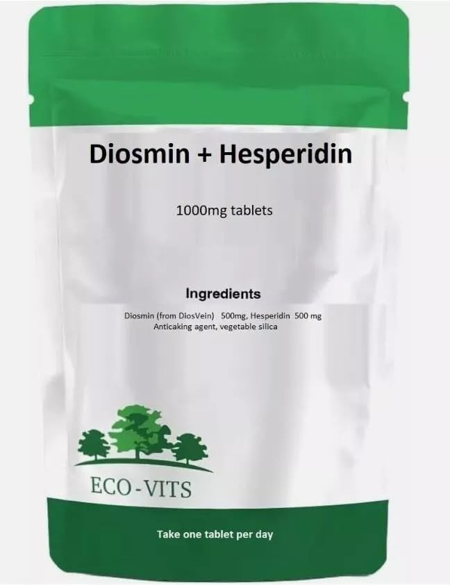 ECO-VITS DIOSMIN & Hesperidin (1000 MG) 240 tabletas