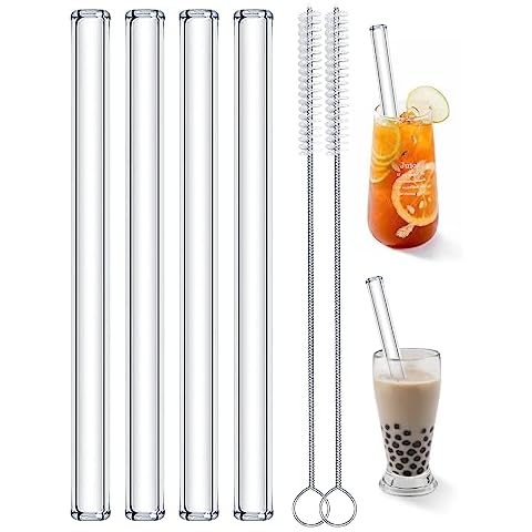 Paille en Verre Realure Lot de 4 Cover