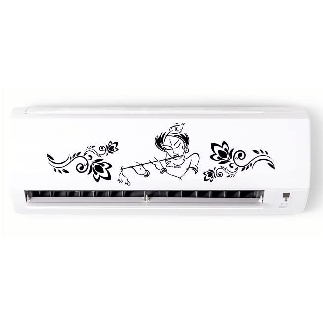 Sticker Yard Ac Sticker Krishna Air Conditioner Sticker Decorative ...