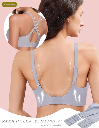 Womens Deep V Mesh Bras Wireless Bras for Women No Underwire Seamless Comfort Bralettes Supportive Tshirt Bra3