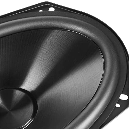 NVX® VSP69KIT 6x9 Premium Car Speakers, 900W Max, 300W RMS, 2-Way Component System w/ 1" Silk Dome Tweeters & Passive X-Overs, Easy to Install in Cars/Trucks/Doors (Pair)
