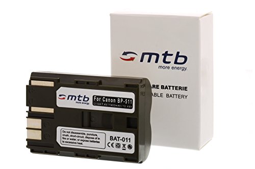 2x Batteria BP-511 compatibile con Canon PowerShot...