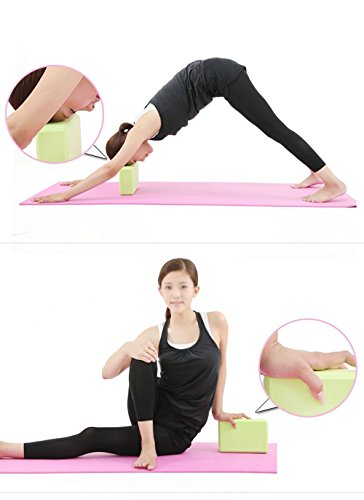Ueasy yoga Blocks 2 Pack yoga esercizio mattoni ad...
