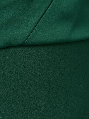 Image of Adrianna Papell Women's One Shoulder Satin Crepe Gown