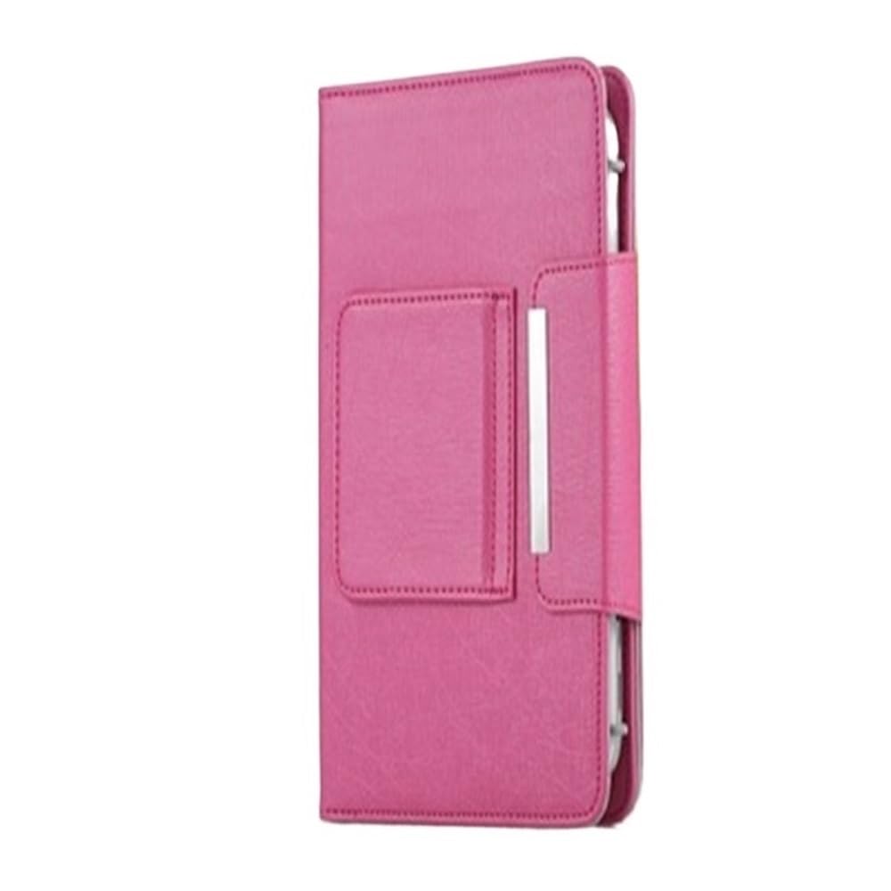 Teclado para tableta YSJX de 10 pulgadas y funda rosa para escribir sin errores 7