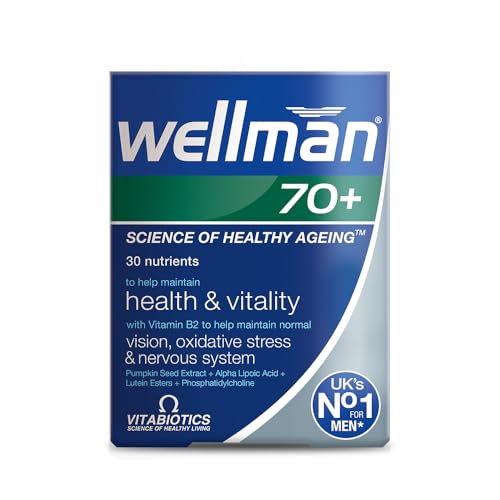 Wellman, Multivitamin Tablets for Men Over 70 Years